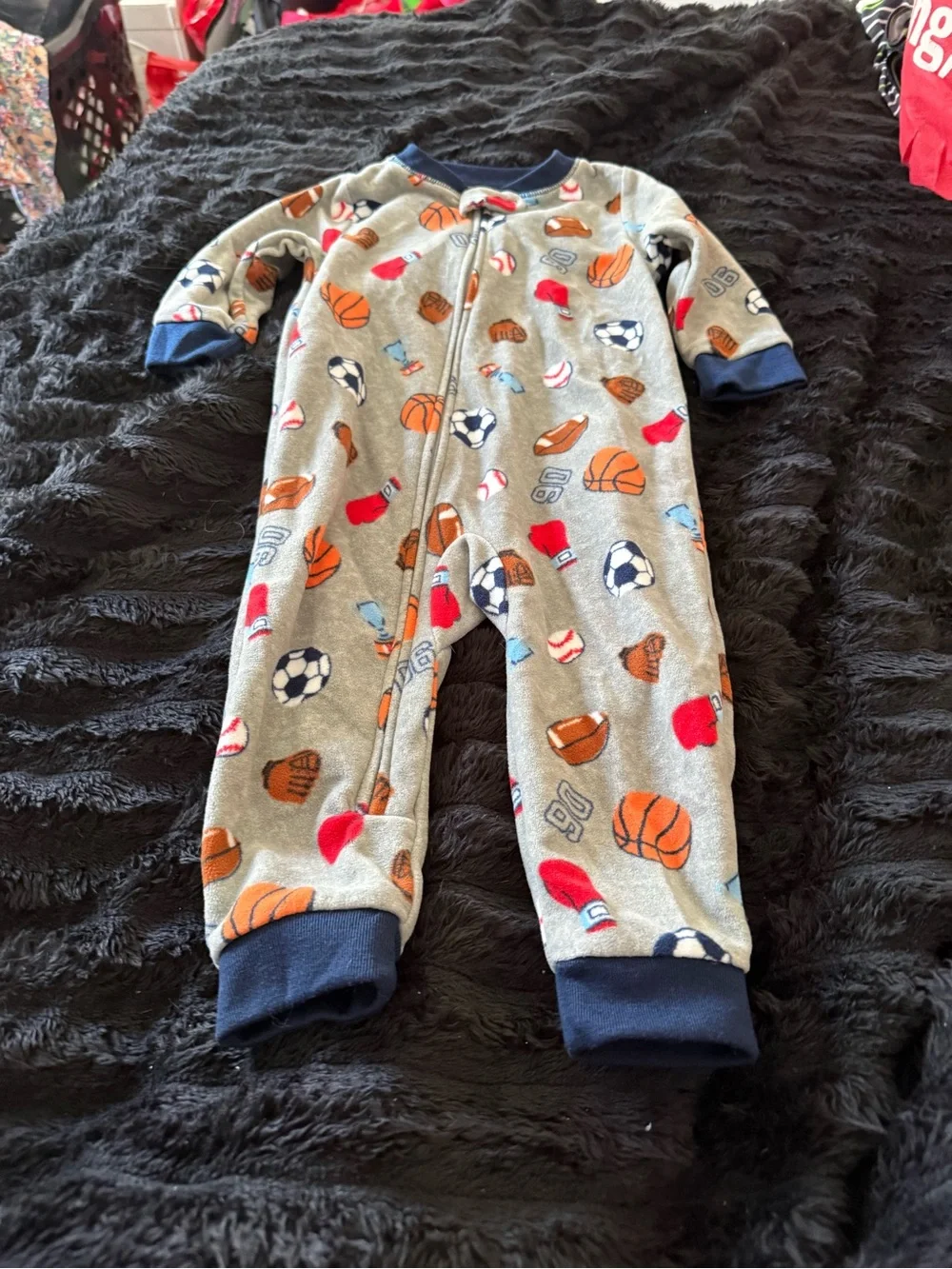 Kids Sleep One-Piece Pajama - Multi Color Pack